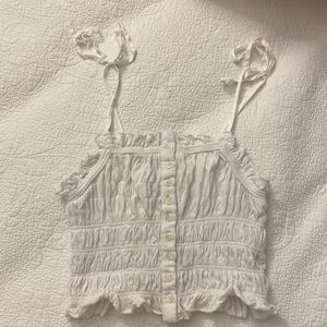 Smocked tank top from Urban Outfitters